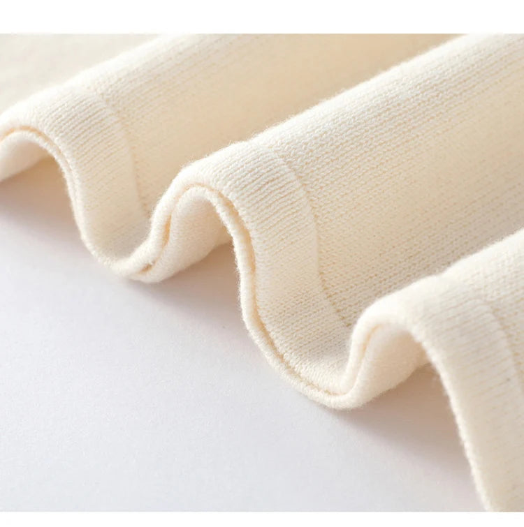 Loose-Fit Knitted Cotton Vest
